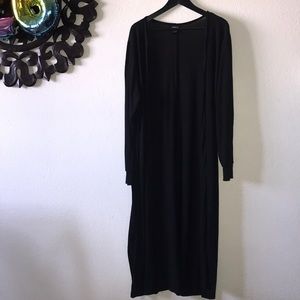 Torrid black cardigan Duster